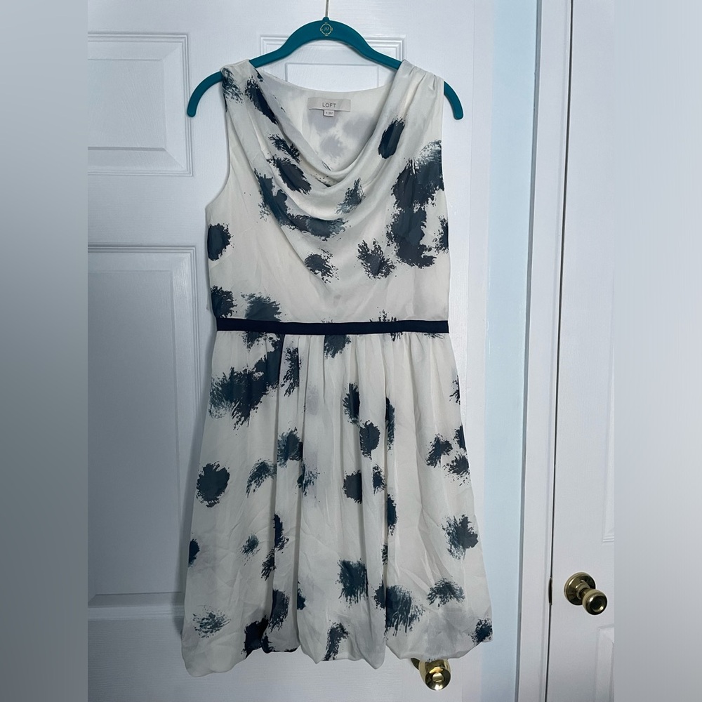 Loft white dress